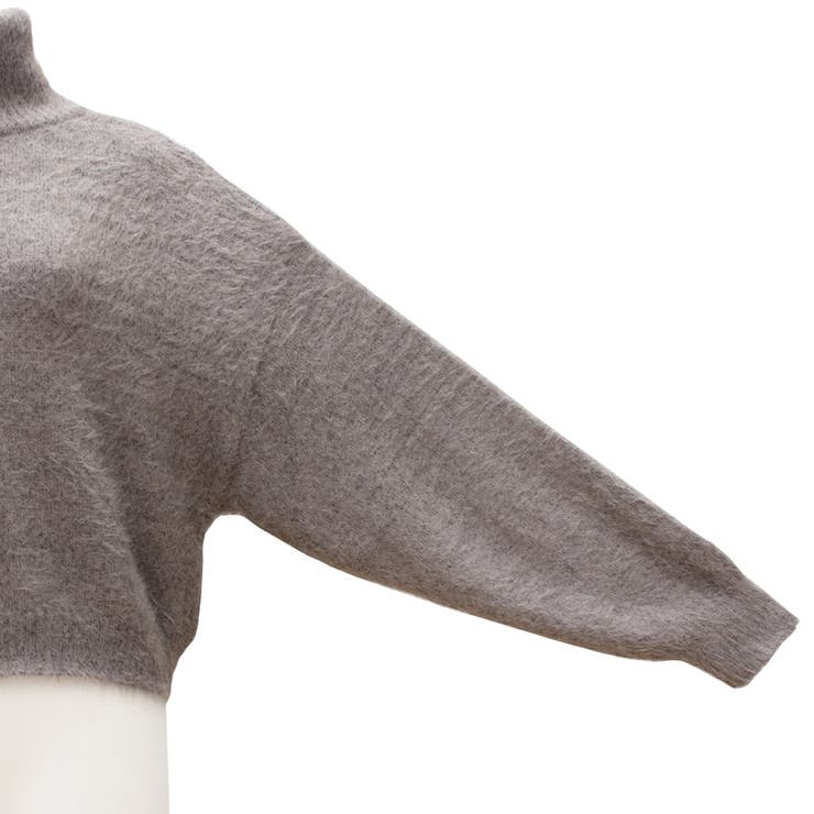 ミックスフェザークロップドハイネックプルオーバー | A.NATALY | 詳細画像14 