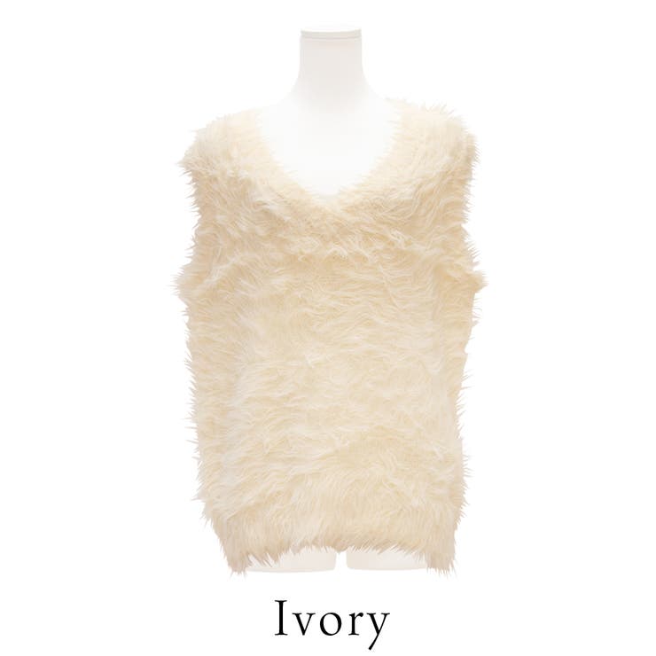 フェザーニットベスト | A.NATALY | 詳細画像9 