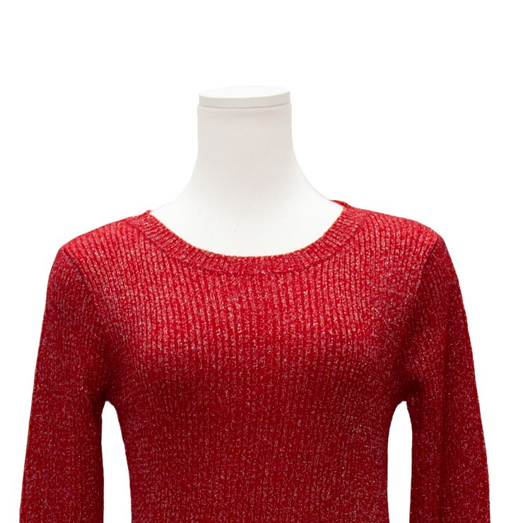 ラメクルーネックプルオーバー | A.NATALY | 詳細画像12 