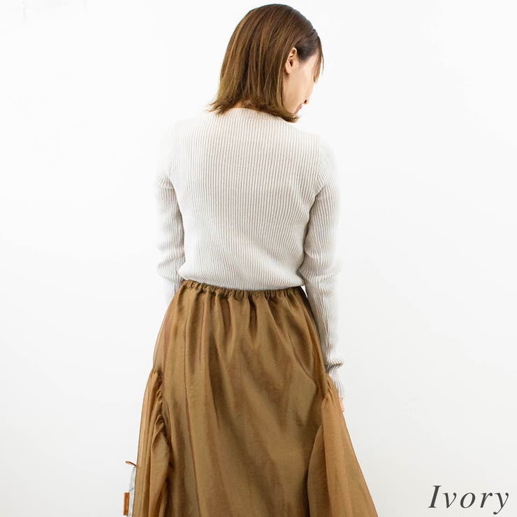 ラメクルーネックプルオーバー | A.NATALY | 詳細画像3 