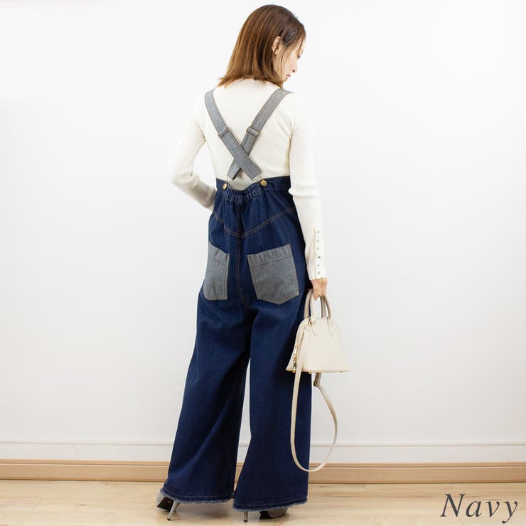 ハイウエストバギーサロペット | A.NATALY | 詳細画像4 