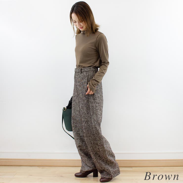 ネップツイードカーブパンツ | A.NATALY | 詳細画像5 