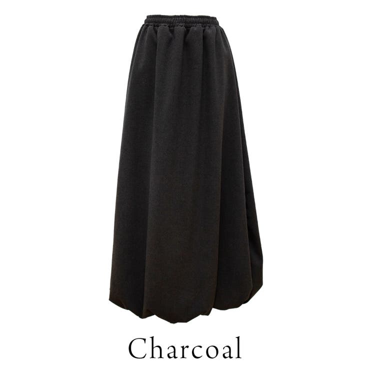 起毛ツイルバルーンスカート | A.NATALY | 詳細画像8 