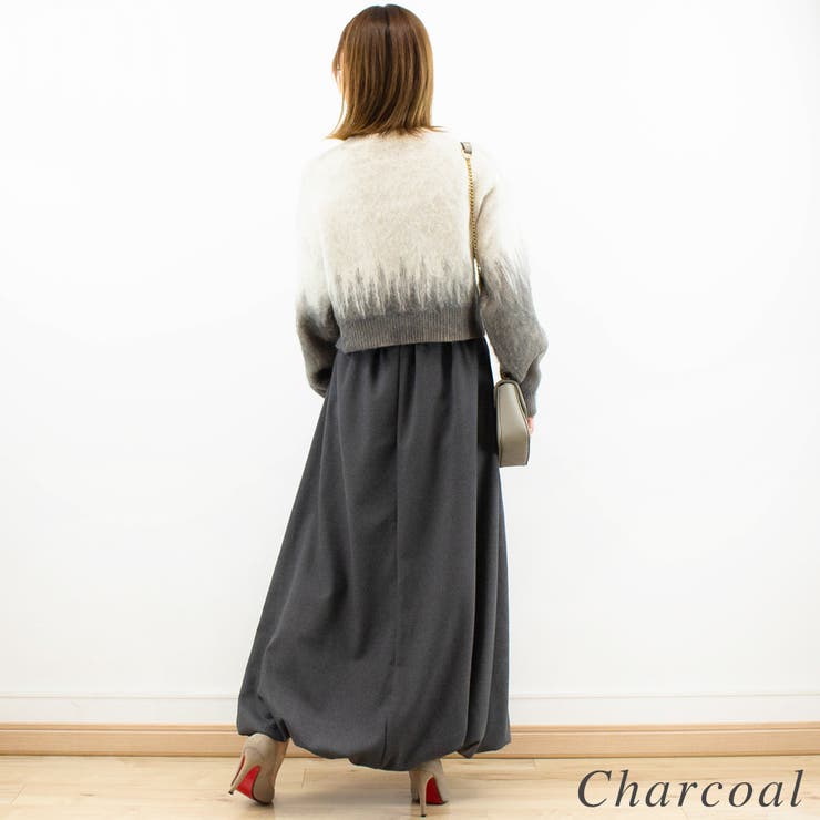 起毛ツイルバルーンスカート | A.NATALY | 詳細画像4 