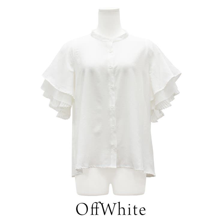 ３レイヤードフレアースリーブブラウス | A.NATALY | 詳細画像7 