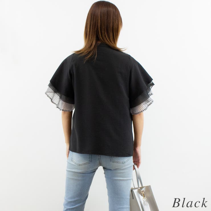 ３レイヤードフレアースリーブブラウス | A.NATALY | 詳細画像1 