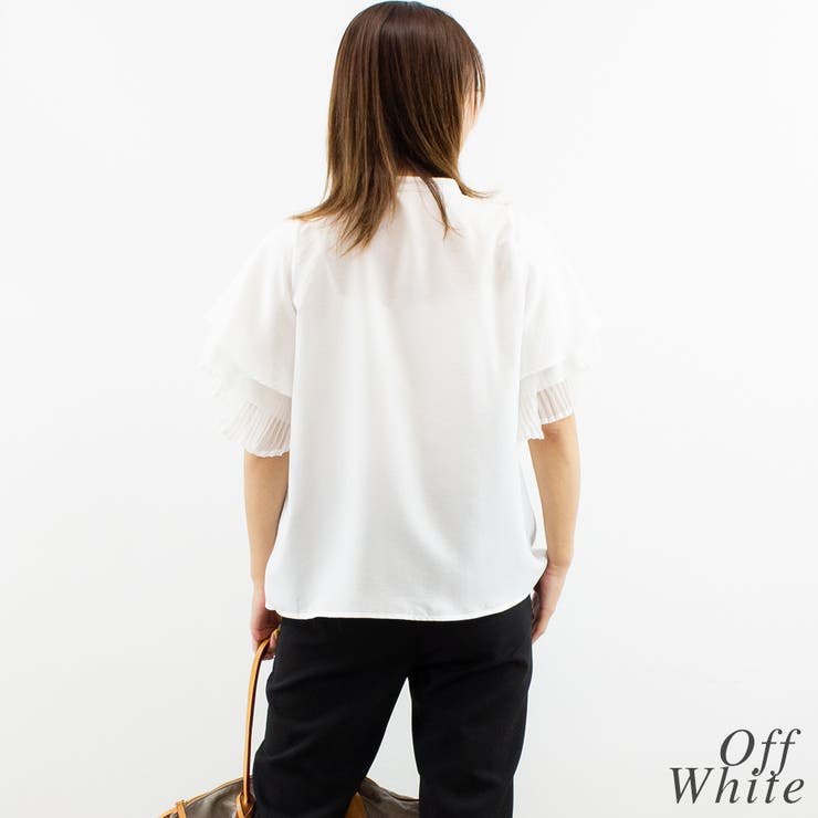 ３レイヤードフレアースリーブブラウス | A.NATALY | 詳細画像3 