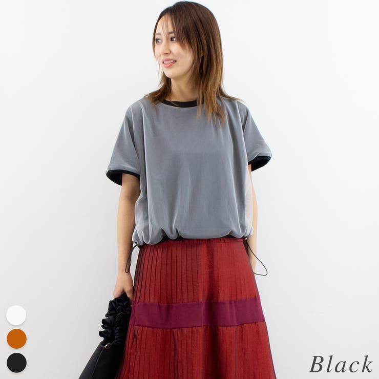 ブラック | オーバーチュールボックスプルオーバー | A.NATALY