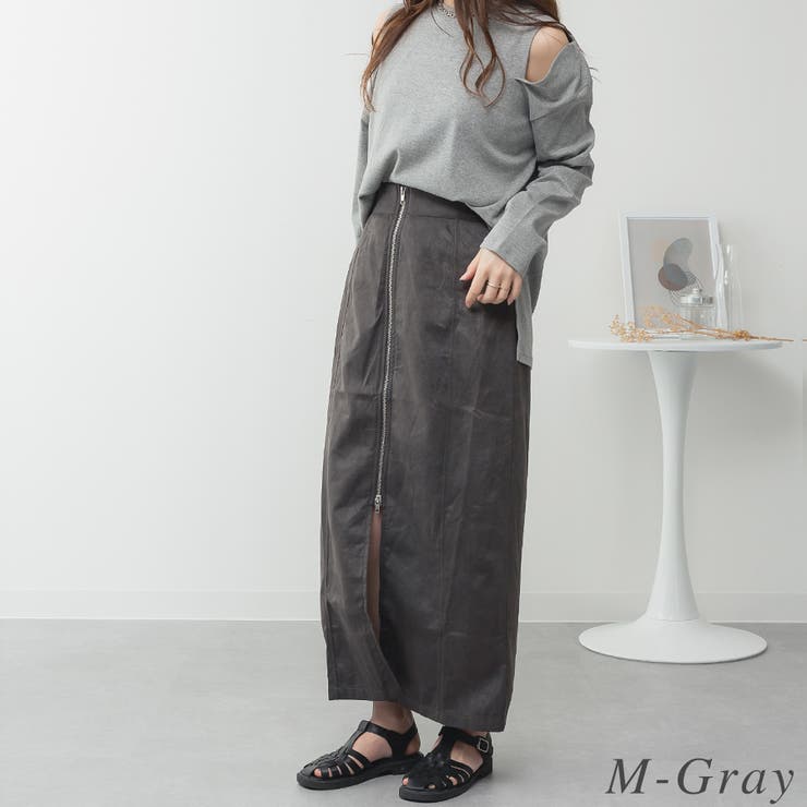 コットンオープンショルダーロングスリーブTシャツ | A.NATALY | 詳細画像10 