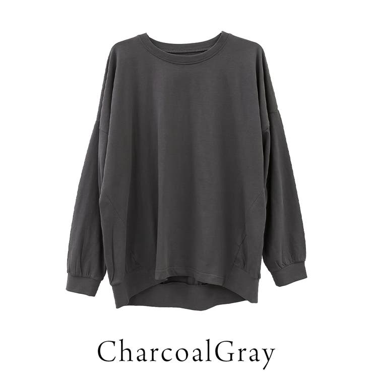 コットンゆったりロングスリーブカットソー | A.NATALY | 詳細画像14 