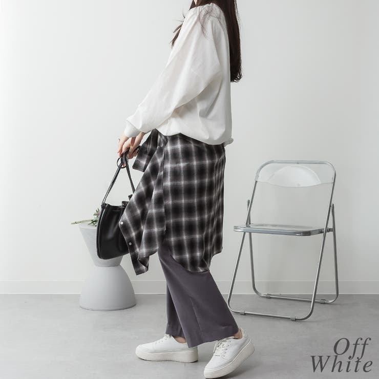 コットンゆったりロングスリーブカットソー | A.NATALY | 詳細画像2 