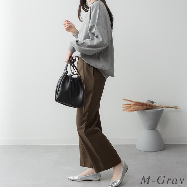 コットンゆったりロングスリーブカットソー | A.NATALY | 詳細画像6 