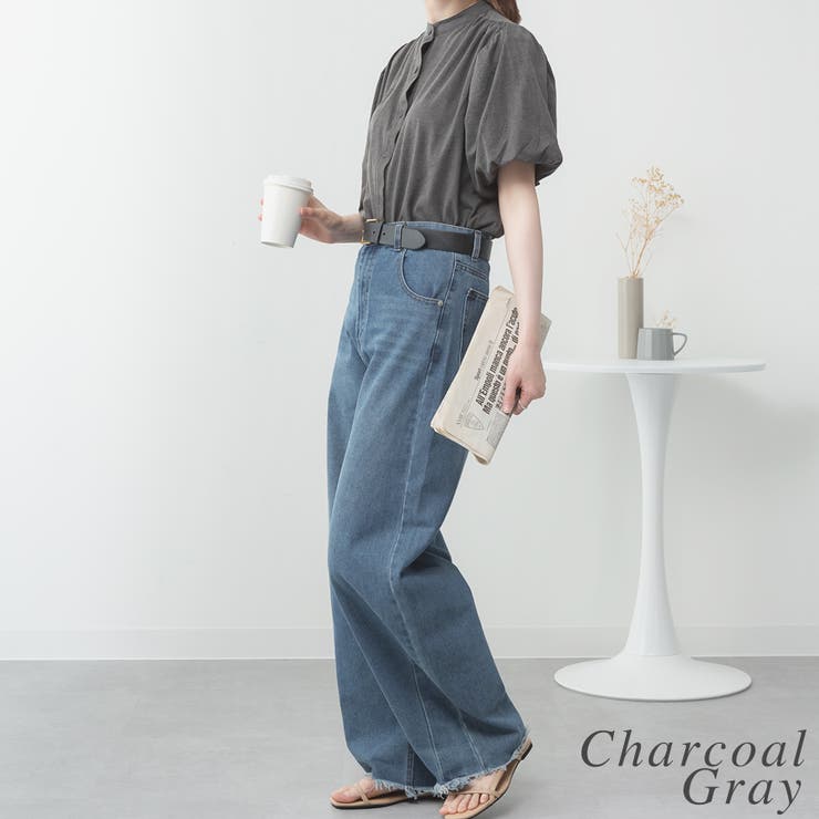 ブラウス風パフスリーブカットソー | A.NATALY | 詳細画像8 