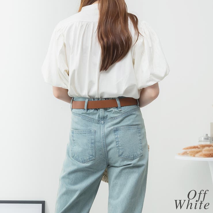 ブラウス風パフスリーブカットソー | A.NATALY | 詳細画像3 