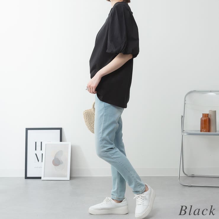 コットンパフスリーブTシャツ | A.NATALY | 詳細画像10 