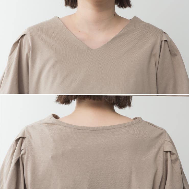 コットンパフスリーブTシャツ | A.NATALY | 詳細画像17 