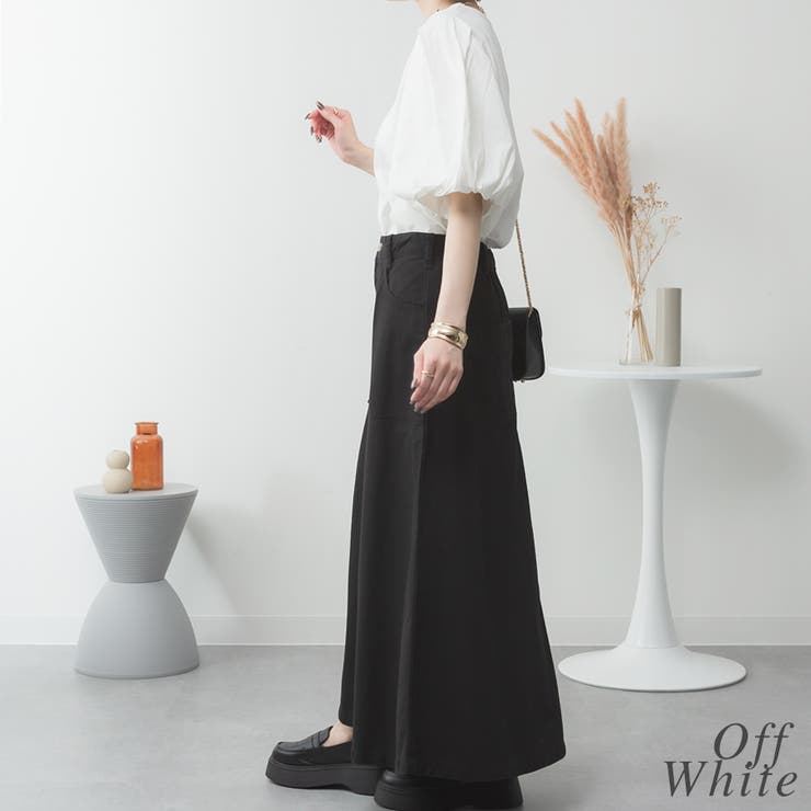 コットンパフスリーブTシャツ | A.NATALY | 詳細画像4 