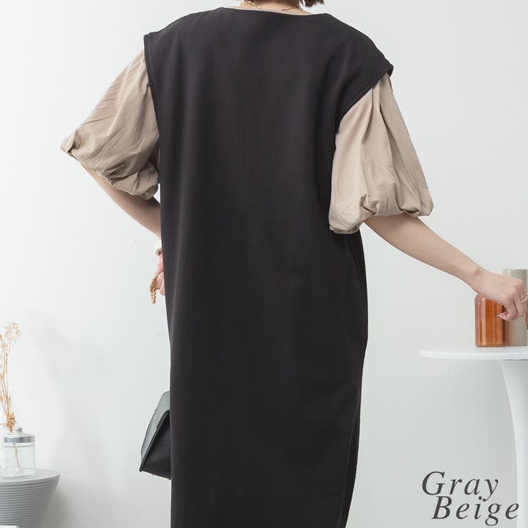 コットンパフスリーブTシャツ | A.NATALY | 詳細画像5 