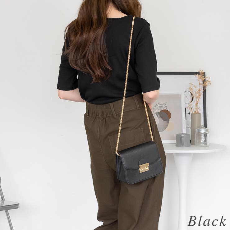 スクエアネック５分袖コットンリブＴシャツ | A.NATALY | 詳細画像5 