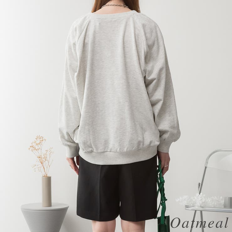 ミニ裏毛V空きジップアップブルゾン | A.NATALY | 詳細画像3 