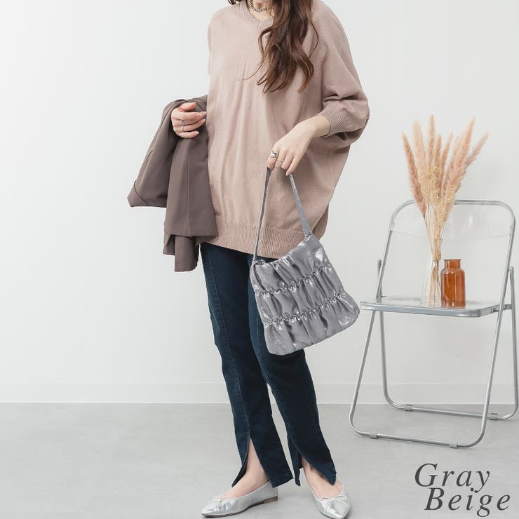 ドルマンシルエット5分袖ニット | A.NATALY | 詳細画像6 