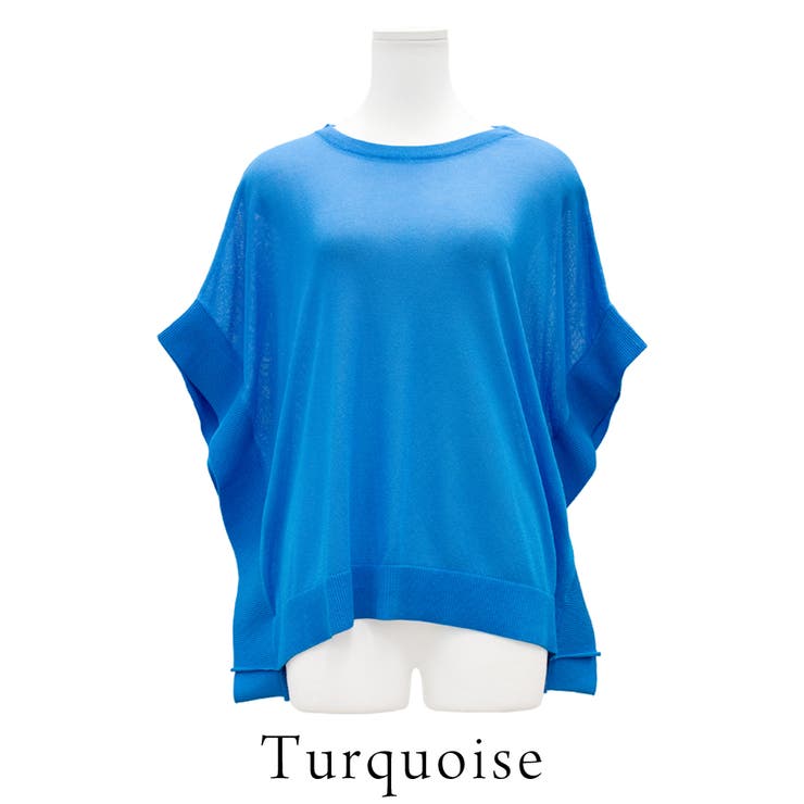 天竺ニットポンチョ | A.NATALY | 詳細画像10 