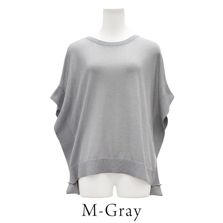 天竺ニットポンチョ | A.NATALY | 詳細画像11 