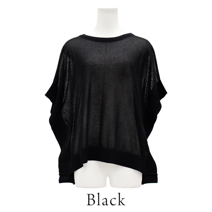 天竺ニットポンチョ | A.NATALY | 詳細画像12 