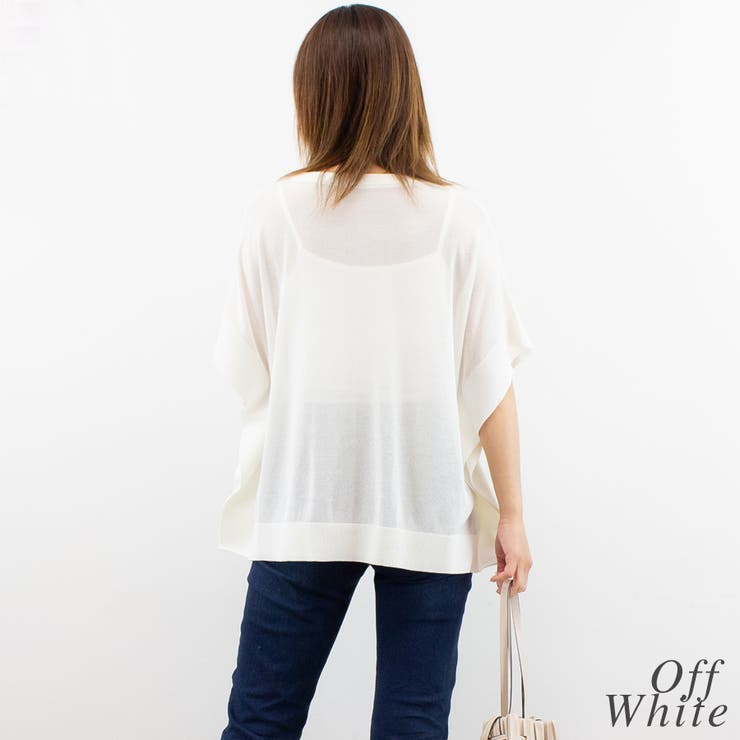 天竺ニットポンチョ | A.NATALY | 詳細画像3 