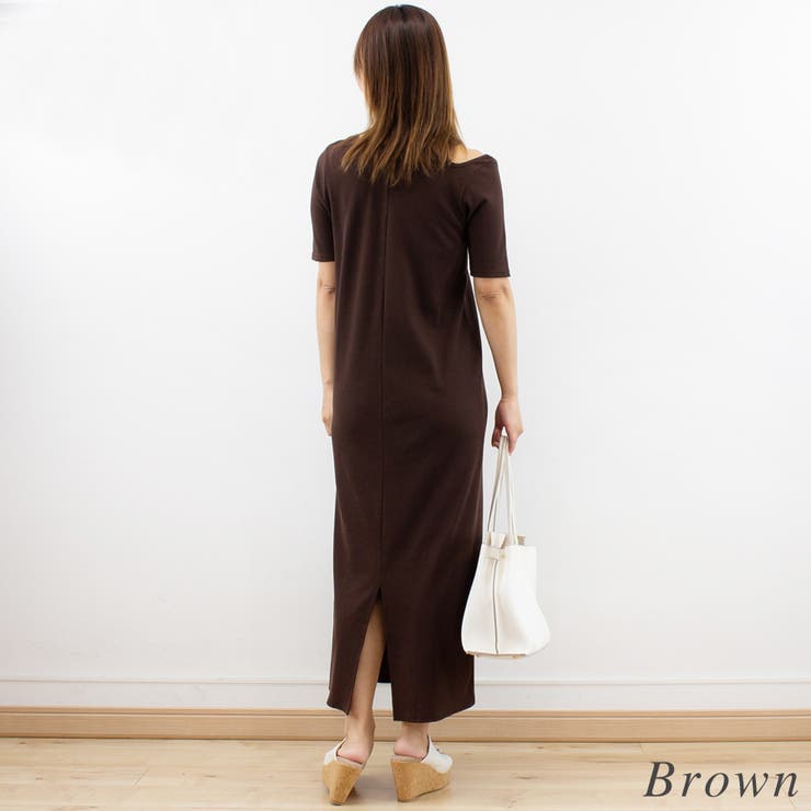 カットリブカットアウトワンピース | A.NATALY | 詳細画像4 