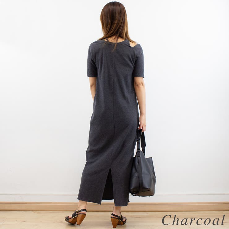 カットリブカットアウトワンピース | A.NATALY | 詳細画像6 