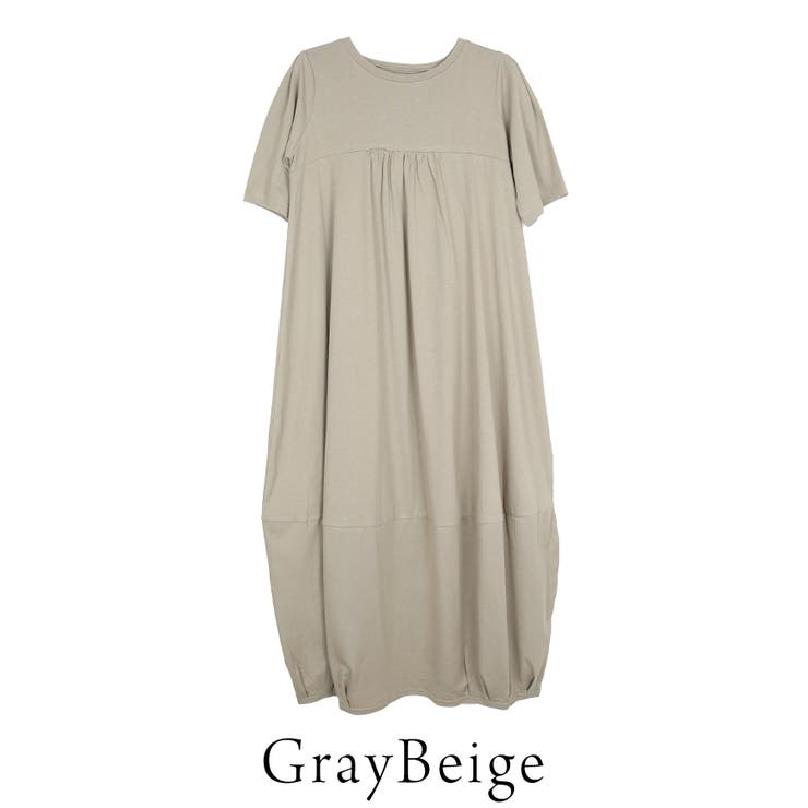 半袖バルーンロングワンピース | A.NATALY | 詳細画像7 