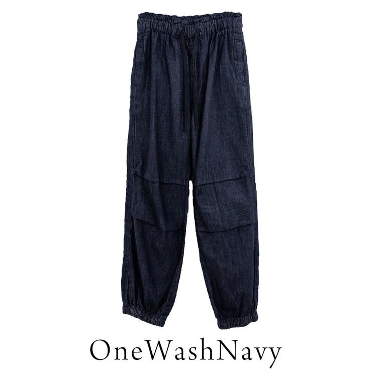 ライトオンスデニムリラックスワイドパラシュートパンツ | A.NATALY | 詳細画像9 