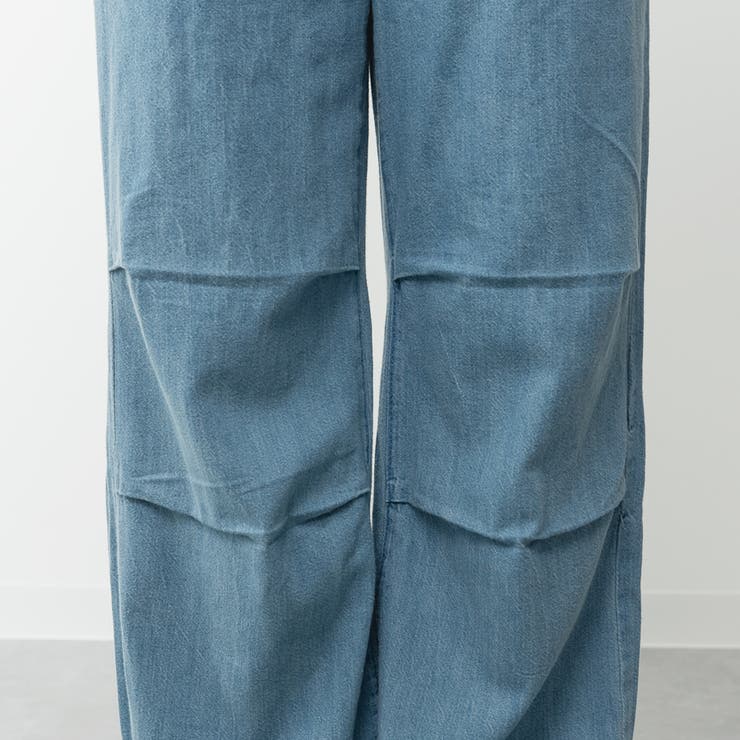 ライトオンスデニムリラックスワイドパラシュートパンツ | A.NATALY | 詳細画像15 