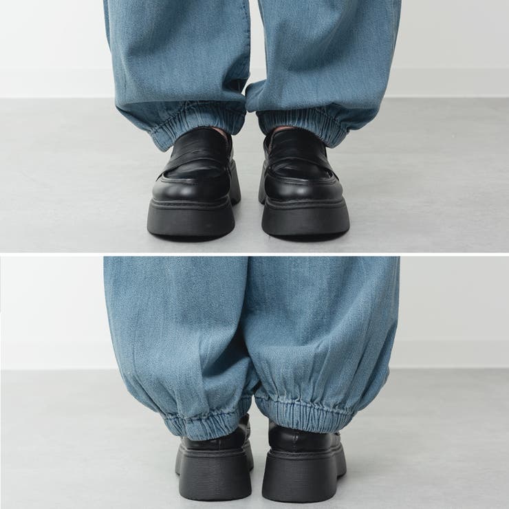 ライトオンスデニムリラックスワイドパラシュートパンツ | A.NATALY | 詳細画像16 