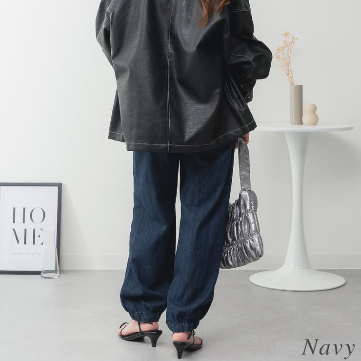 ライトオンスデニムリラックスワイドパラシュートパンツ | A.NATALY | 詳細画像6 