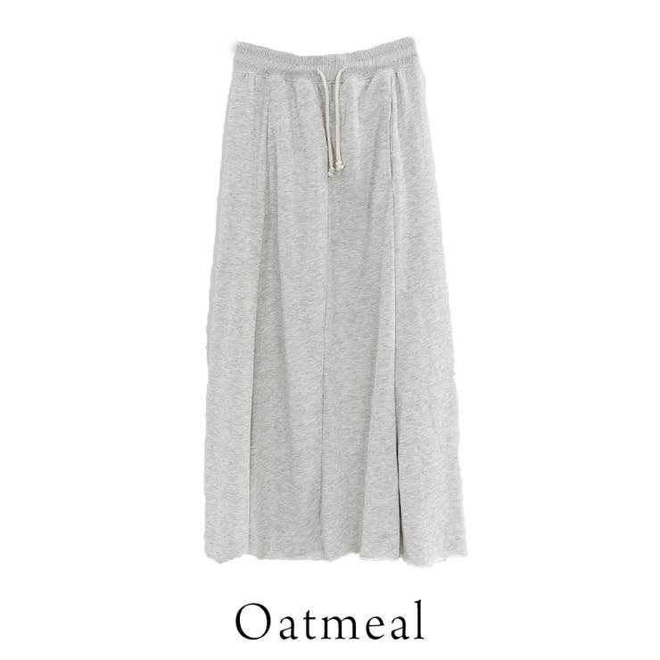 ミニ裏毛裾切りっぱなしフレアスカート | A.NATALY | 詳細画像7 