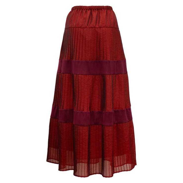 シアープリーツメッシュティアードスカート | A.NATALY | 詳細画像11 