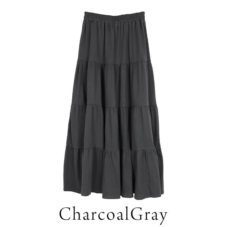 3段ティアードマキシスカート | A.NATALY | 詳細画像8 