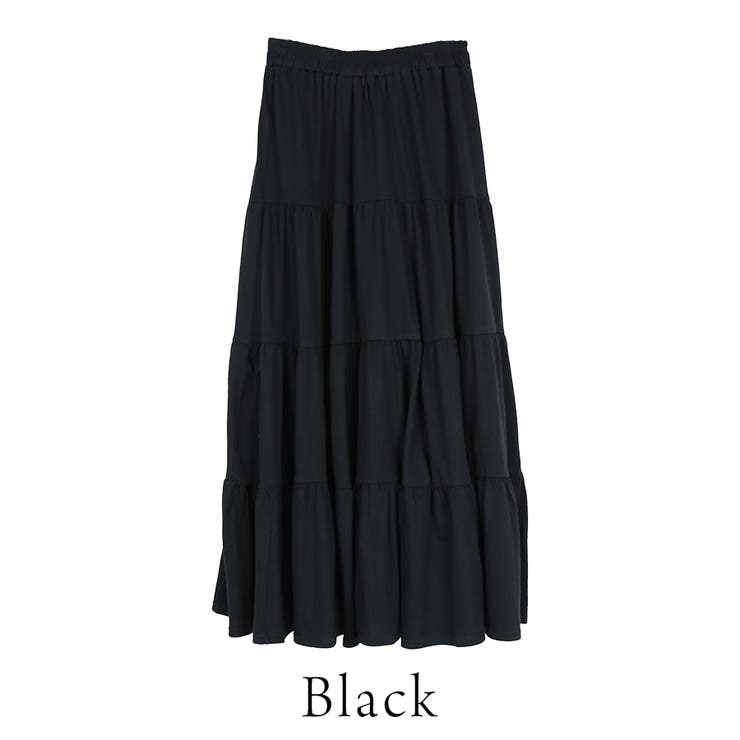 3段ティアードマキシスカート | A.NATALY | 詳細画像9 