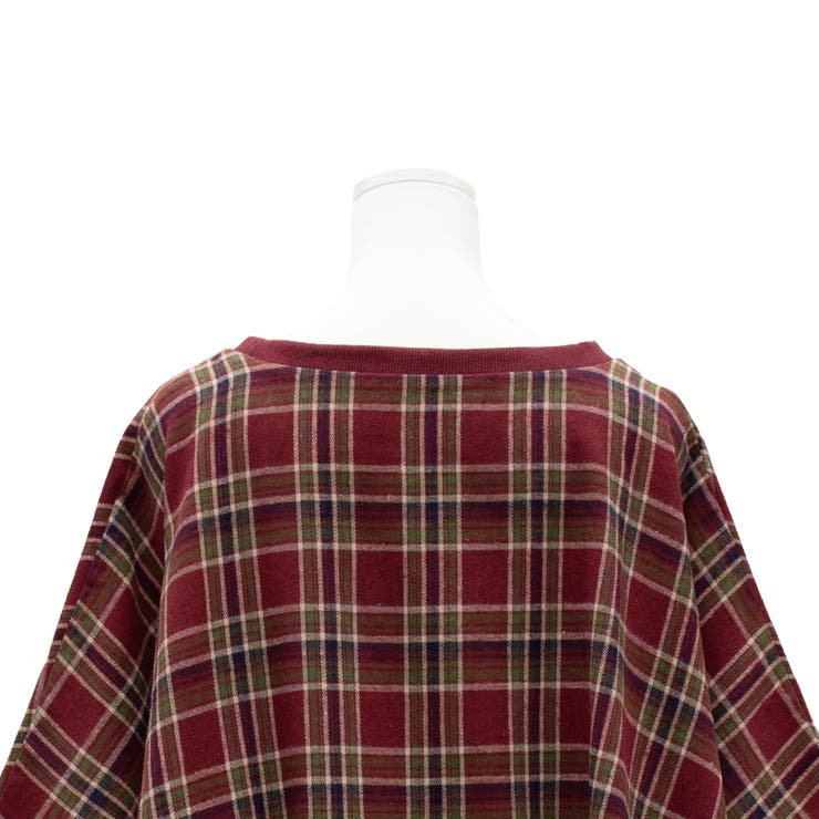 ビエラチェックポンチョ | A.NATALY | 詳細画像16 