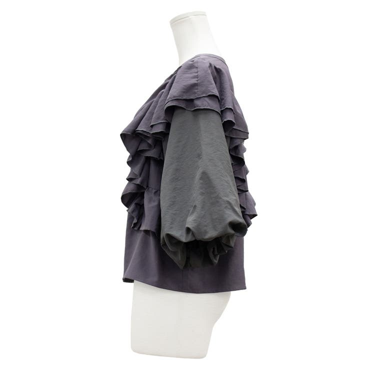 バルーンスリーブフリルブラウス | A.NATALY | 詳細画像10