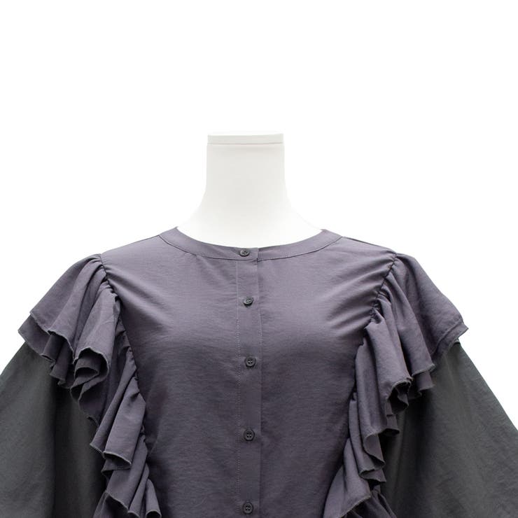 バルーンスリーブフリルブラウス | A.NATALY | 詳細画像12