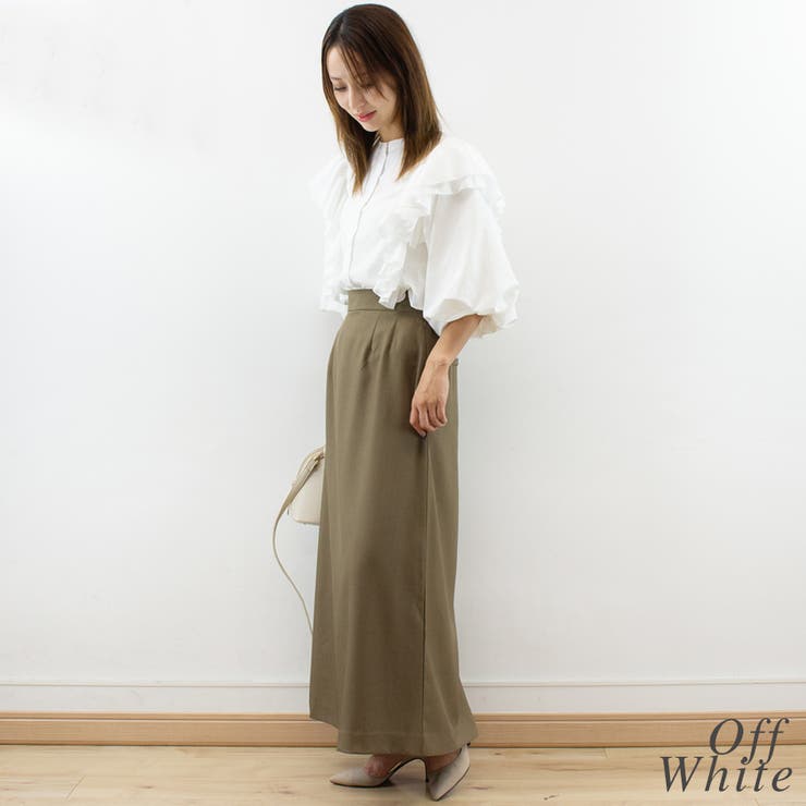 バルーンスリーブフリルブラウス | A.NATALY | 詳細画像4