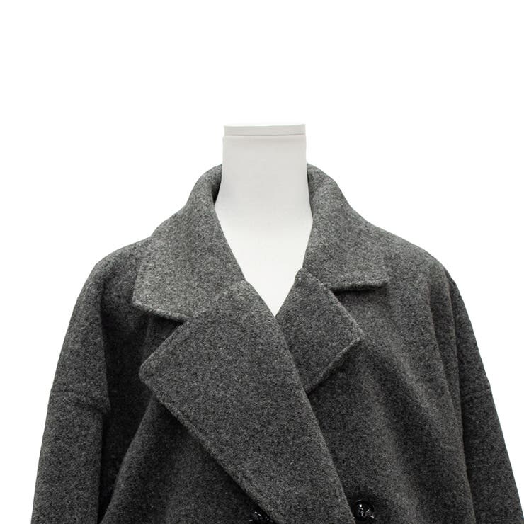 スライバーニットダブルコート | A.NATALY | 詳細画像15 