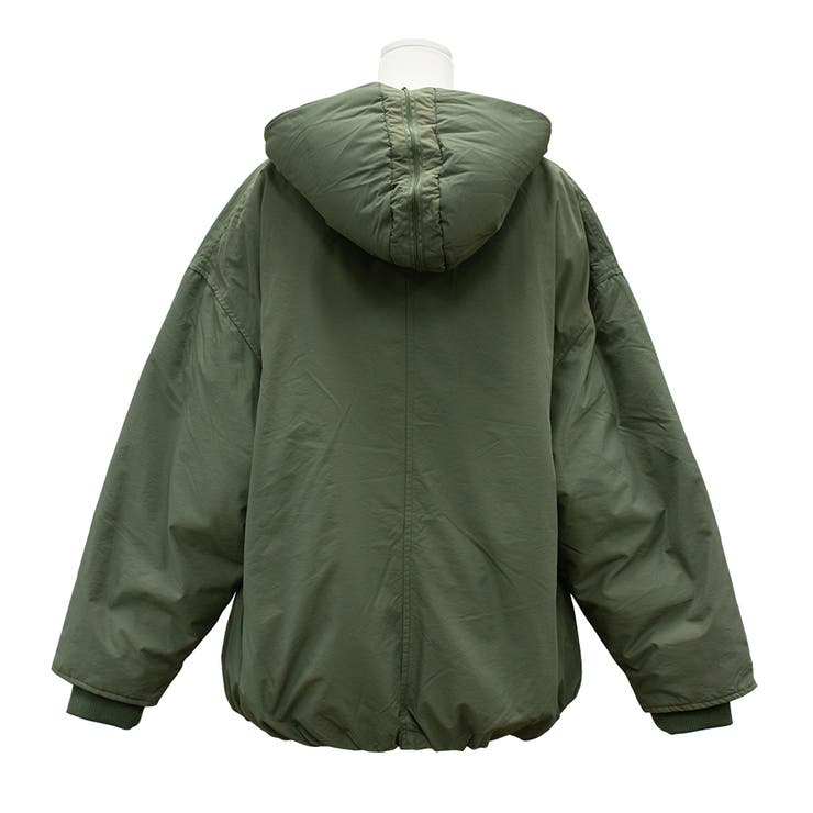 ファイバーダウンフードボアバルーンミドルブルゾン | A.NATALY | 詳細画像16 