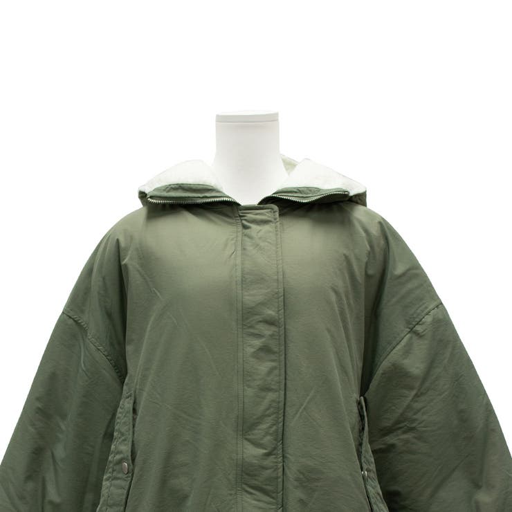 ファイバーダウンフードボアバルーンミドルブルゾン | A.NATALY | 詳細画像19 