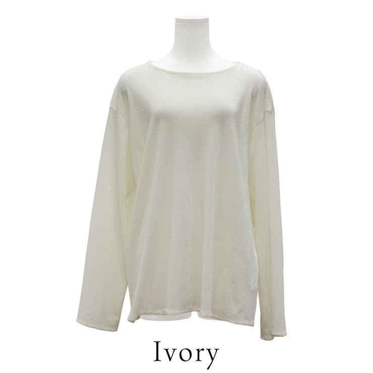 メッシュベロアプルオーバー | A.NATALY | 詳細画像9 