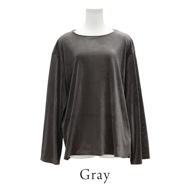 メッシュベロアプルオーバー | A.NATALY | 詳細画像11 