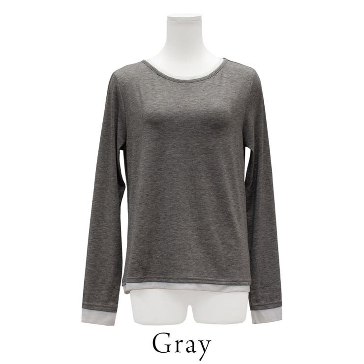 杢天竺配色プルオーバー | A.NATALY | 詳細画像9 